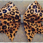 Animal Print Bows